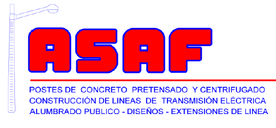 Logo Asaf Productos de Concreto